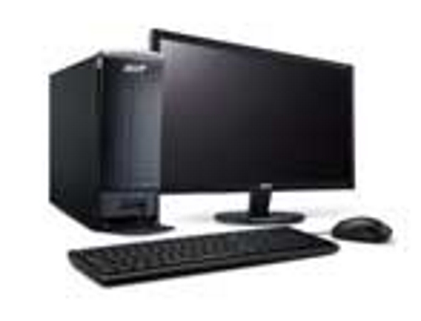 Computadora acer ax-3990 4gb 500gb monitor 18.5