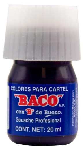 Acuarelas baco 51 p/cartel violeta 20 ml