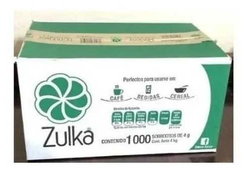 Azucar zulka refinda c/1000 sobres