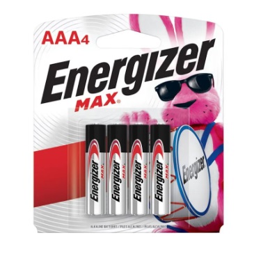 Baterias energizer max aaa c/4