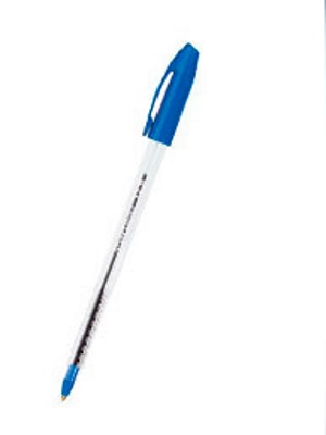 Boligrafos papermate kilometrico punto medio azul