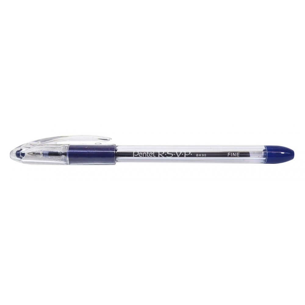 Boligrafos pentel r.s.v.p. punto fino azul