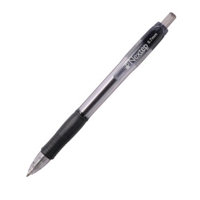 Boligrafo gel nextep retractil 0.7mm negro