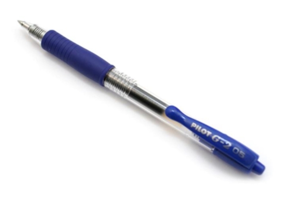 Boligrafos de tinta liquida pilot g2 .5 retractil azul