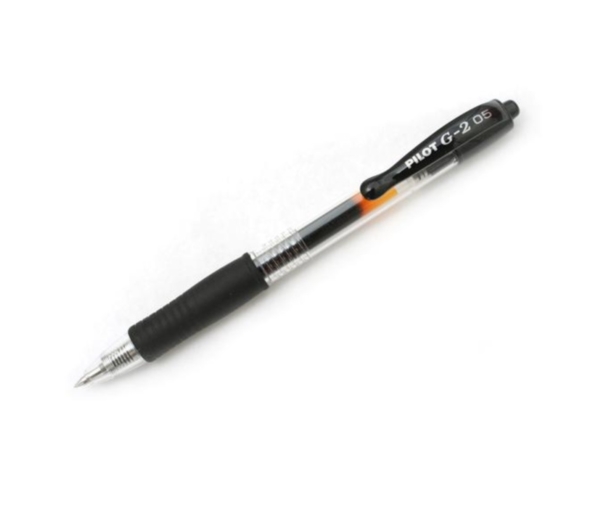 Boligrafos de tinta liquida pilot g27 .7 retractil negro