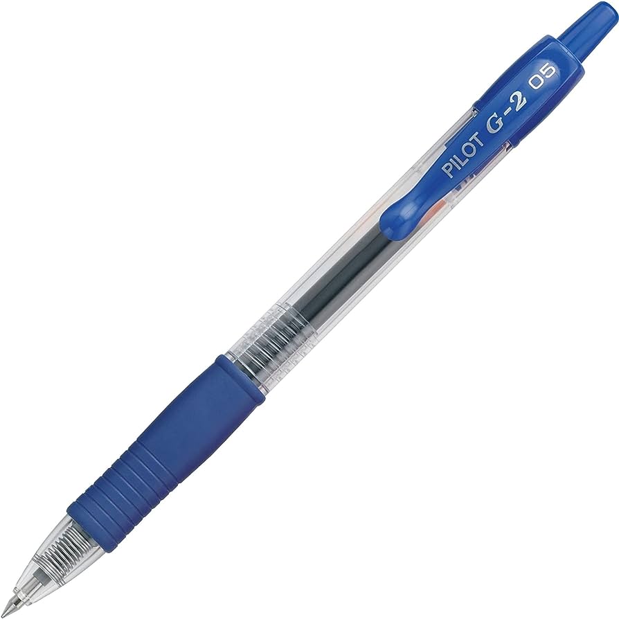 Boligrafos de tinta liquida pilot g27 retractil azul