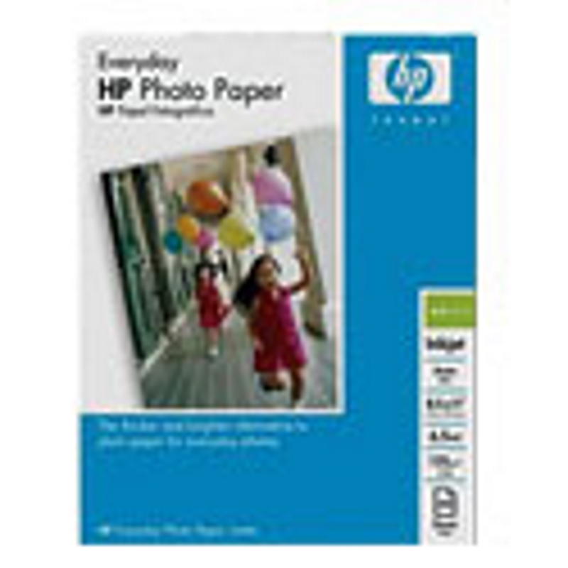 Papel fotografico hewlett packard c7007a mate carta c/100