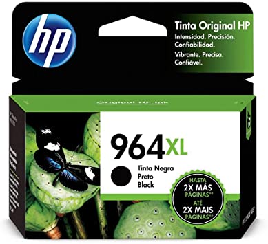 Consumibles hewlett packard 3ja57al 964xl negro