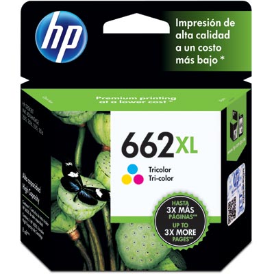 Consumibles hewlett packard cz106al 662xl color