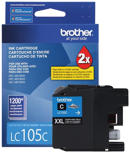 Consumibles brother lc105c cyan