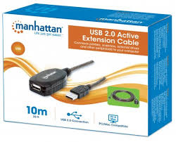 Cables usb manhattan v2 extension 10.0m