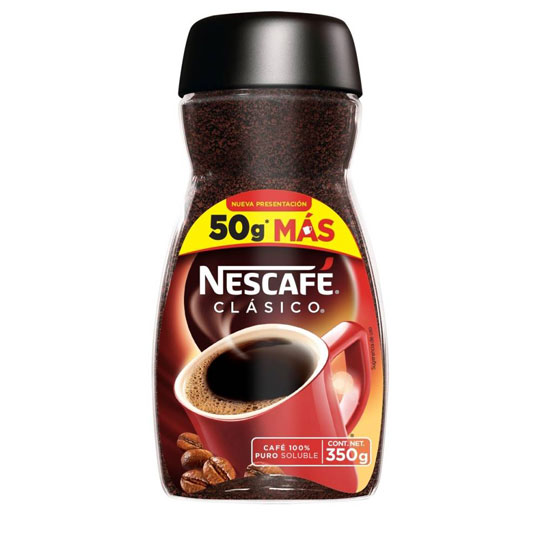 Cafe nescafe clasico 350grs