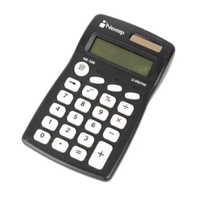 Calculadora nextep ne-186 de bolsillo 12 digitos