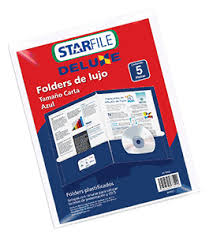 Carpeta starfile tamaño carta negro