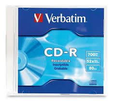 Discos compactos verbatim cd-r 94776 80 min. 700mb 52x