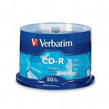 Discos verbatim cd-r 700mb 80min 1x-52x torre c/50 94691