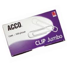 Clips acco p1700 jumbo c/100