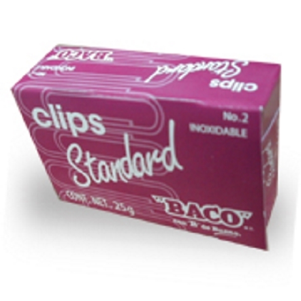 Clips baco no.2 standard c/100