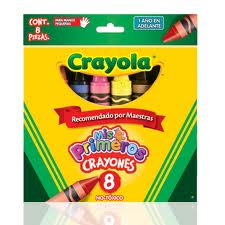 Colores de cera crayola jumbo c/8