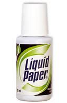 Correctores liquido papermate blanco bote