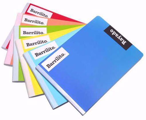 Cuadernos ital. barrilito cosido 8562 cuad.5mm c/100 hjs