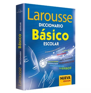 Diccionarios larousse 1075 escolar basico 2700 palabras azul