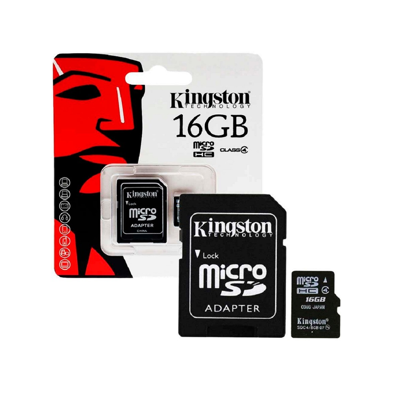 Accesorios para computo memoria kingston micro sd 16gb