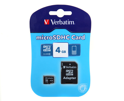 Accesorios para computo memoria verbatim sd 4gb sdhc