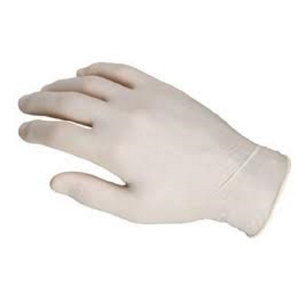 Guantes latex medianos con talco c/100