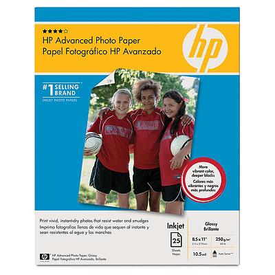 Papel fotografico hp q7852a advantage glossy c/25