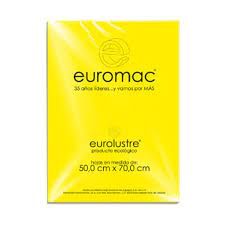 Lustrinas euromac amarillo canario  50x70