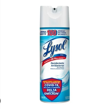 Productos de limpieza lysol desinfectante 354 grs