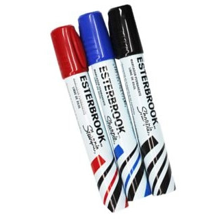 Marcador permanente sharpie esterbrook azul