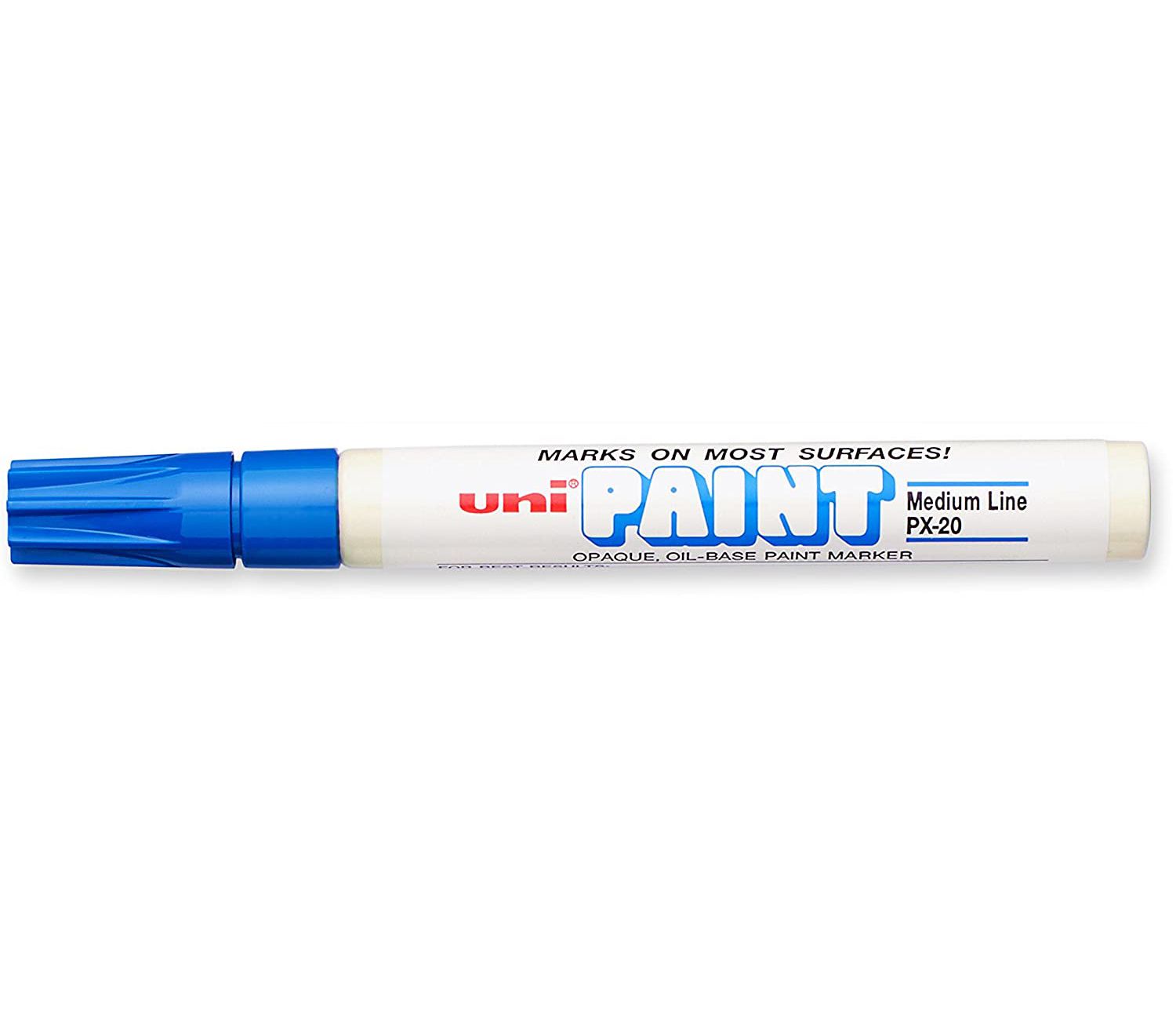 Marcadores permanentes berol uni-paint p/med px-20 azul