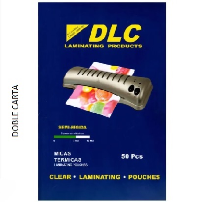 Micas dlc doble carta 530 5mm c/50