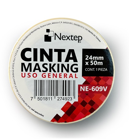 Cintas adhesivas nextep masking tape 24x50