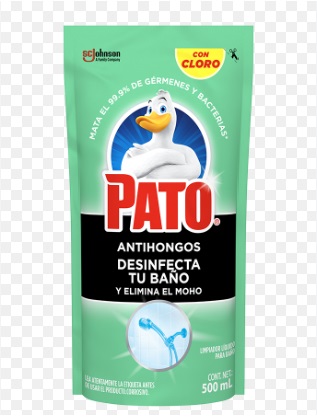 Productos de limpieza pato purific antihongos 500ml