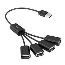 Adaptador hub concentrador vorago 4 puertos usb