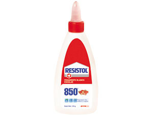 Pegamentos resistol 850 blanco 110 grs