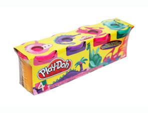 Plastilina play doh colores 22114 141.7 grs c/4