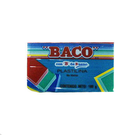 Plastilina baco 57 marqueta azul claro