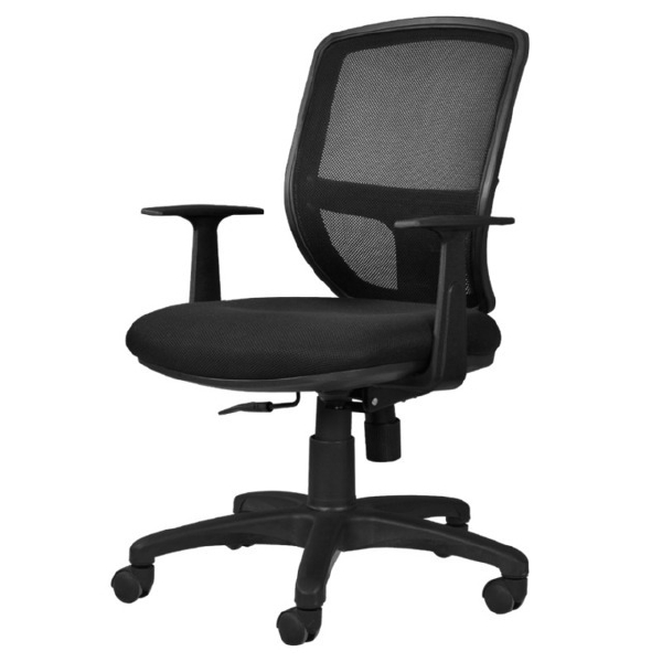 Silla operativo 4503 tela negra mesh kb-2