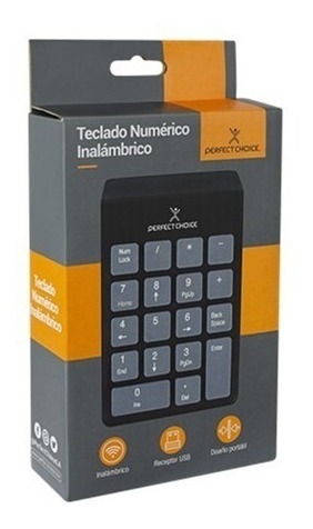 Teclados p/computadora perfect choice numerico inalambrico