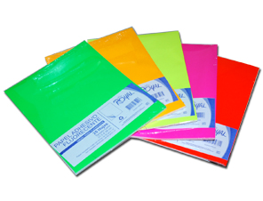 Papeles adhesivos royal cta colores flou. c /25