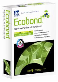 Papeles bond cortados ecobond 93% carta 75 grs c/500