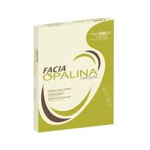 Opalinas facia cartulina marfil 225grs t/carta c/100